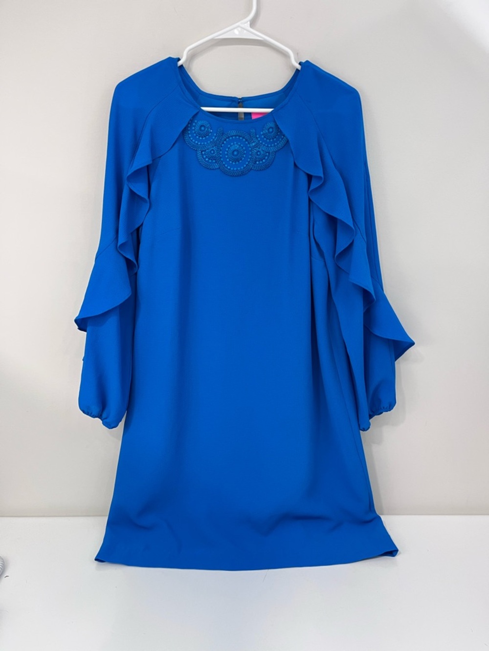 Lilly Pulitzer Leni Dress in Mr Peacock Blue Size 8
